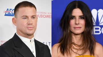 Channing Tatum (Foto: Amy Sussman/Getty Images) e Sandra Bullock (Foto: Kevin Winter/Getty Images)