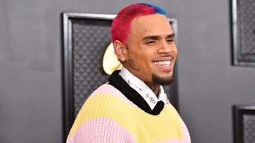 Chris Brown no Grammy (foto: Amy Sussman/Getty Images)