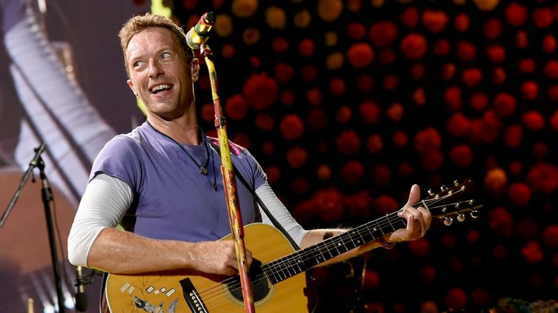 Chris Martin do Coldplay (Foto: Kevin Winter / Getty Images)