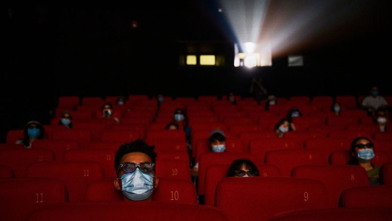 Sala de cinema (Foto: Kevin Frayer/Getty Images))