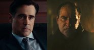 Colin Farrell em As Viúvas (Foto: Reprodução) e no trailer de The Batman (Foto: Reprodução/YouTube)