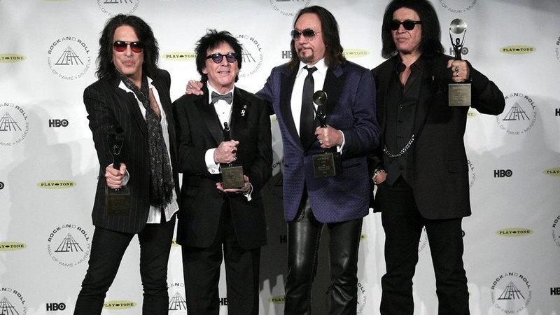 Paul Stanley, Peter Criss, Ace Frehley, Gene Simmons (Foto: Andy Kropa/AP)