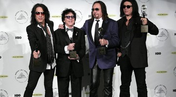 Paul Stanley, Peter Criss, Ace Frehley, Gene Simmons (Foto: Andy Kropa/AP)