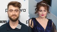 Daniel Radcliffe (Foto: Noam Galai/Getty Images) e Helena Bonham Carter (Foto: Leon Bennett / Getty Images)