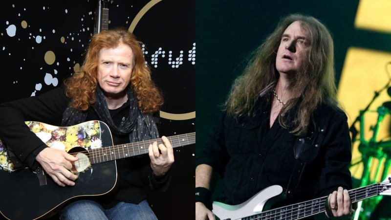 Dave Mustaine (Foto: JP Yim / Getty Images) e David Ellefson (Foto: Getty Images)