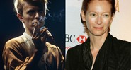 David Bowie e Tilda Swinton (Foto: Hans H. Kirmer/AP Images e Carolyn Kaster/AP Images)
