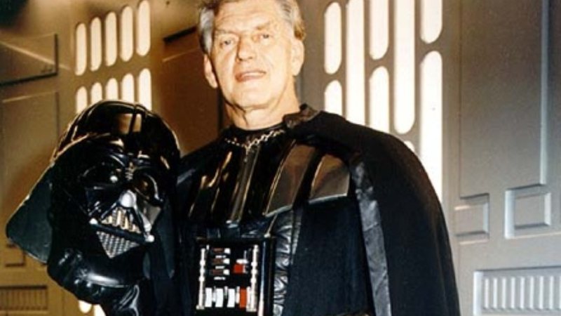 David Prowse como Darth Vader em Star Wars (Foto: Reprodução / Twitter)