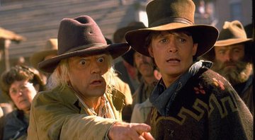 Marty McFly e Doc Brown em De Volta para o Futuro 3 (Foto: Reprodução)
