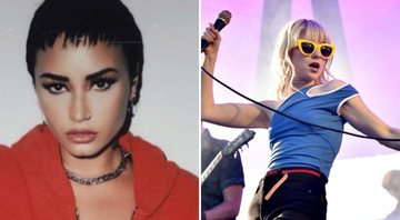 Demi Lovato (Foto: Reprodução/Instagram) e Hayley Williams (Foto: Alberto E.Rodriguez/ Getty Images)