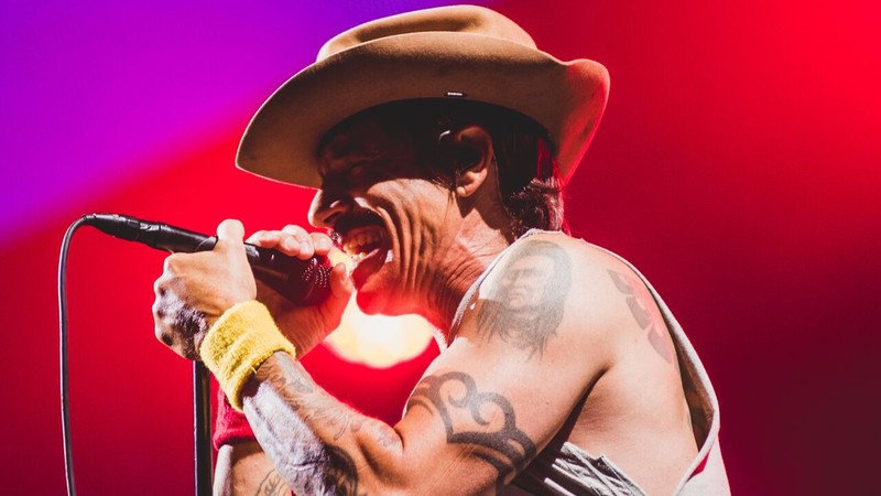 Anthony Kiedis, vocalista do Red Hot Chili Peppers (Foto: Tine/ I Hate Flash)