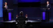 Debate entre Donald Trump e Joe Biden (Foto: Getty Images/Scott Olson/Equipe)