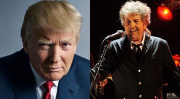 Donald Trump (Foto: Mark Seliger) e Bob Dylan (foto: Chris Pizzello/AP)
