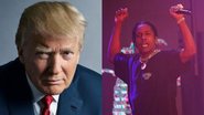 Donald Trump (Foto: Mark Seliger) e A$AP Rocky (Foto: Marcelo Hernandez / Getty Images)