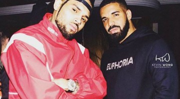 Chris Brown e Drake (Foto: Instagram / Reprodução)