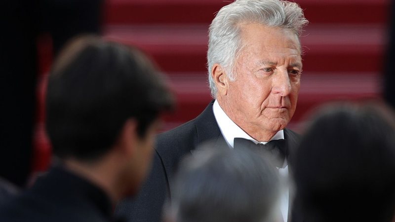 Dustin Hoffman no festival de Cannes em 2017 (Foto: Christopher Furlong/Getty Images)