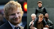 Ed Sheeran (Foto: AP) e Black Midi (Foto: Divulgação)