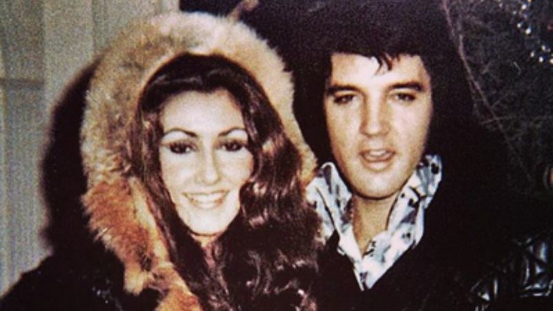 Linda Thompson e Elvis Presley (Foto: Instagram / Reprodução)