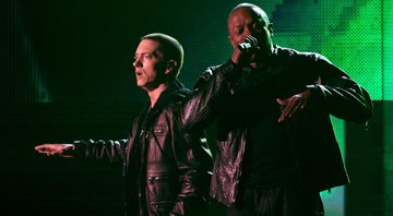 Eminem e Dr. Dre (Foto: Kevin Winter / Equipe)