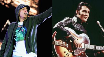 Eminem (Foto: Theo Wargo / Getty Images), Elvis (Foto: NBC)