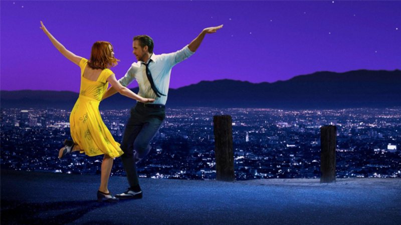 Emma Stone e Ryan Gosling em La La Land (Foto: Divulgação)