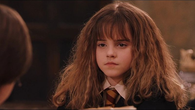 Emma Watson em Harry Potter (Foto: Divulgação / Warner)