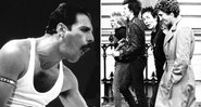Freddie Mercury (Foto: Mark Allen / AP Photo) e Sex Pistols em 1977 (Foto: AP)