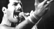 Freddie Mercury, vocalista do Queen, em 1984 (Foto: AP Photos)