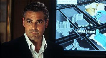 George Clooney em Onze Homens e Um Segredo. (Foto: Divulgação / Warner Bros.)