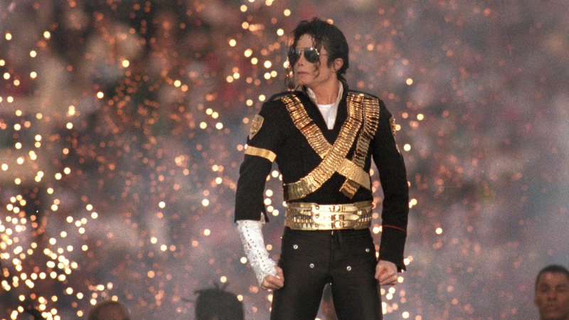 Michael Jackson no Superbowl (foto: Getty Images/ George Rose)