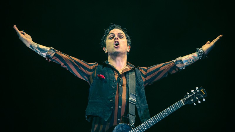 Billie Joe Armstrong, vocalista do Green Day (Foto: Stephan Solon/Divulgação)