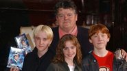 Robbie Coltrane e elenco de Harry Potter (Foto: Reprodução/Instagram)