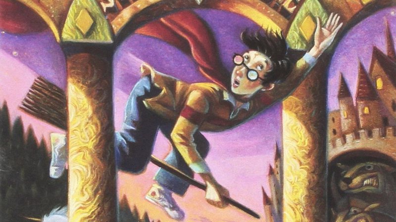 Capa do primeiro Harry Potter
