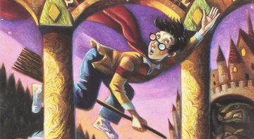 Capa do primeiro Harry Potter