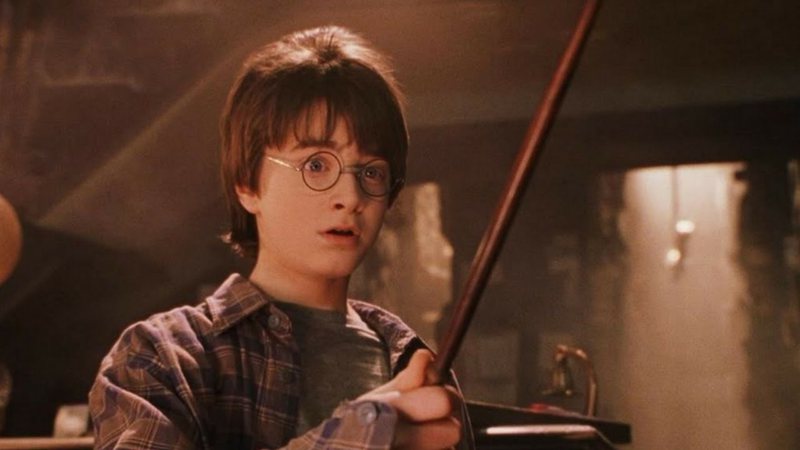 Daniel Radcliffe no início de Harry Potter (Foto: Divulgação / Warner Bros)