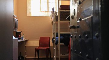 Quarto na cadeia HMP Barlinnie(Foto: Jeff J Mitchell/Getty Images)