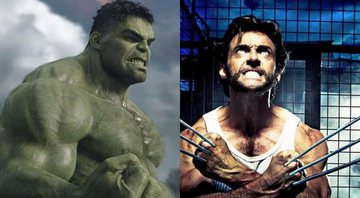 Mark Ruffalo como Hulk / Hugh Jackman como Wolverine (foto: reprodução/ Marvel)
