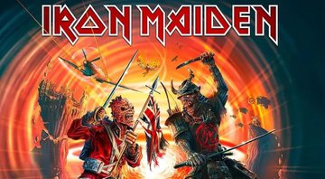 Pôster de turnê do Iron Maiden (Foto: Divulgação)