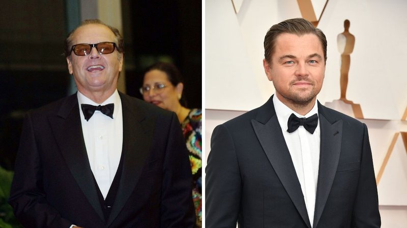 Jack Nicholson (Photo by Manny Ceneta/Getty Images) e DiCaprio (Photo by Amy Sussman/Getty Images)