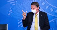 Bolsonaro em evento realizado em junho de 2021 (Foto: Andressa Anholete/Getty Images)