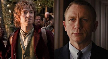 Jed Brophy em O Hobbit (Foto: Reprodução/IMDb) / Daniel Craig como James Bond (Foto: Reprodução)
