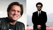 Jim Carrey (Foto: Getty Images / Christopher Polk / Equipe) | The Weeknd em apresentação no Billboard Music Awards em 2021 (Foto: Rich Fury/Getty Images for dcp)