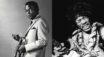 Miles Davis (Foto: Divulgação) / Jimi Hendrix (Foto: Bruce Fleming / AP)