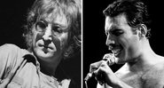 John Lennon e Freddie Mercury (Foto 1: AP e Foto 2: Legacy / Media Punch)
