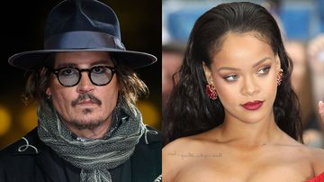 Johnny Depp (Foto: Marilia Sicilia/ Getty Images) e Rihanna (Foto: Getty Images)