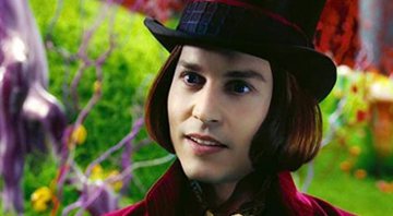 Johnny Depp como Willy Wonka (Foto: Reprodução)