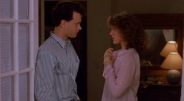 Tom Hanks como Josh e Elizabeth Perkins como Susan em Quero Ser Grande (Foto: Reprodução)