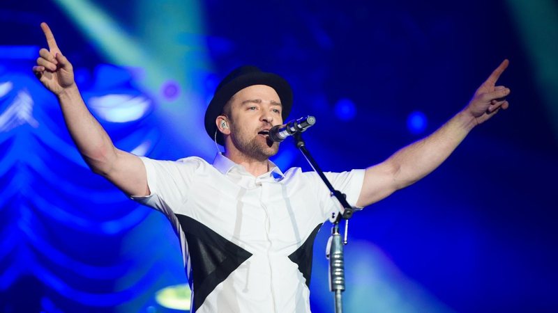 Justin Timberlake no Rock in Rio 2013 (Foto: Buda Mendes/Getty Images)