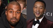 Kanye West (foto: Getty Images/ Vivien Killiea) e John Legend (Foto: Jordan Strauss /Invision /AP)