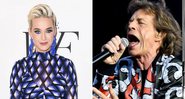 Katy Perry e Mick Jagger (Foto 1: Stephen Lovekin/Shutterstock/ Foto 2: Vit Simanek / AP Images)