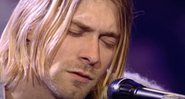 Kurt Cobain no acústico Nirvanava (Foto: Reprodução/YouTube)